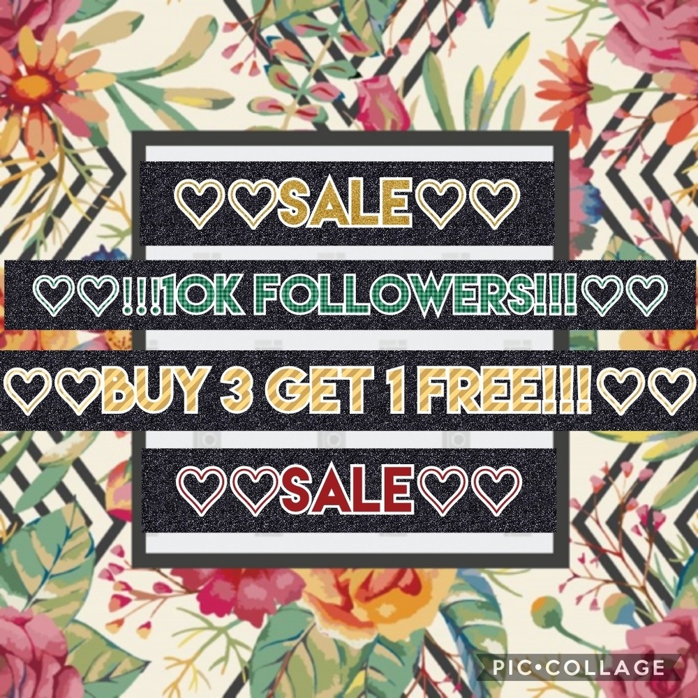 ♡ SALE ♡ Buy 3 Get 1 Free ♡